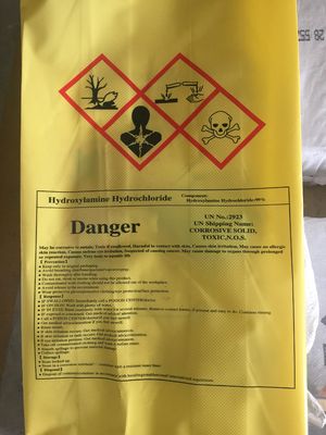 buon prezzo Cloridrato incolore chimico dell'idrossilammina delle materie prime di 99% in linea