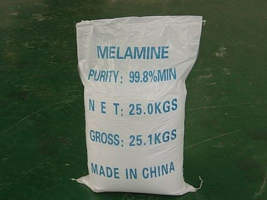 buon prezzo Polvere della melammina dell'essenza 3.1g/L 99,5% della proteina, resina di melammina di PH7.8 C3H6N6 in linea